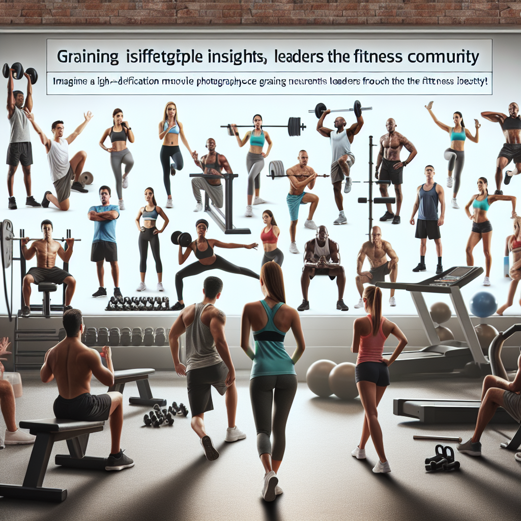 Fitness Influencer Insights: "Gaining Fitness Insights and Inspiration from Leading Fitness Influencers"